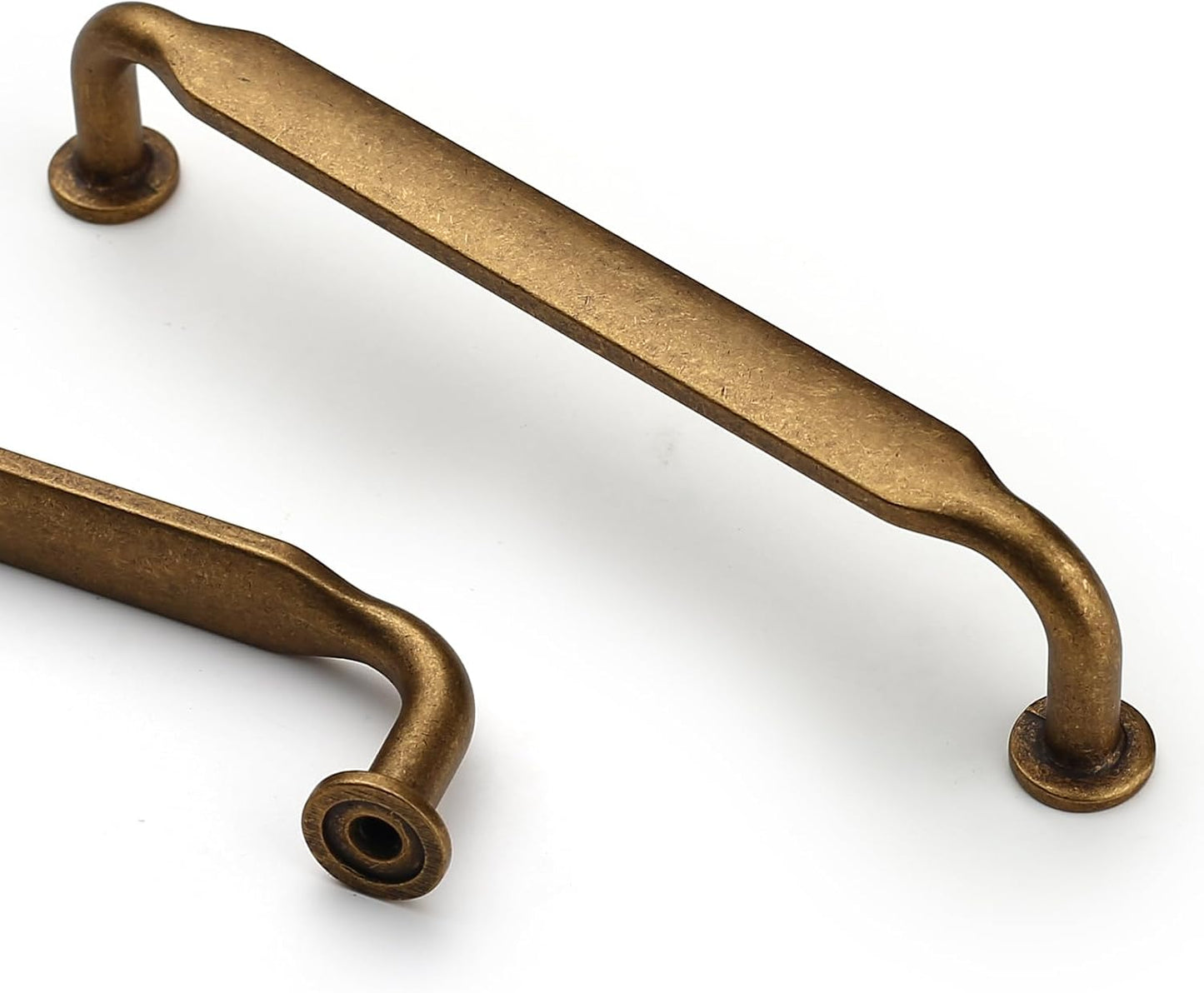 Antique Brass Kitchen Cabinet Handles - 20 Pack 5 Inch Pulls