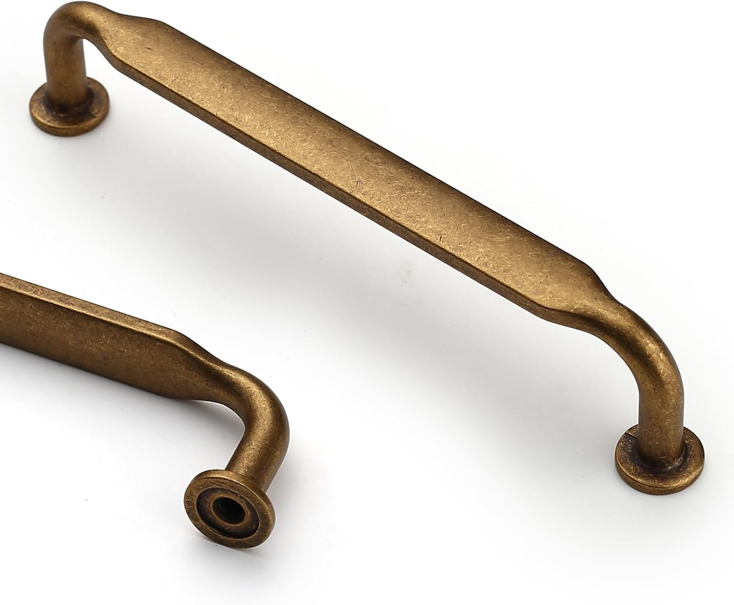Antique Brass Kitchen Cabinet Handles - 20 Pack 5 Inch Pulls