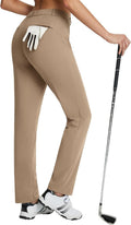 baleaf Women's Golf Pant Winter Fleece Lined Pants - Warm, Water