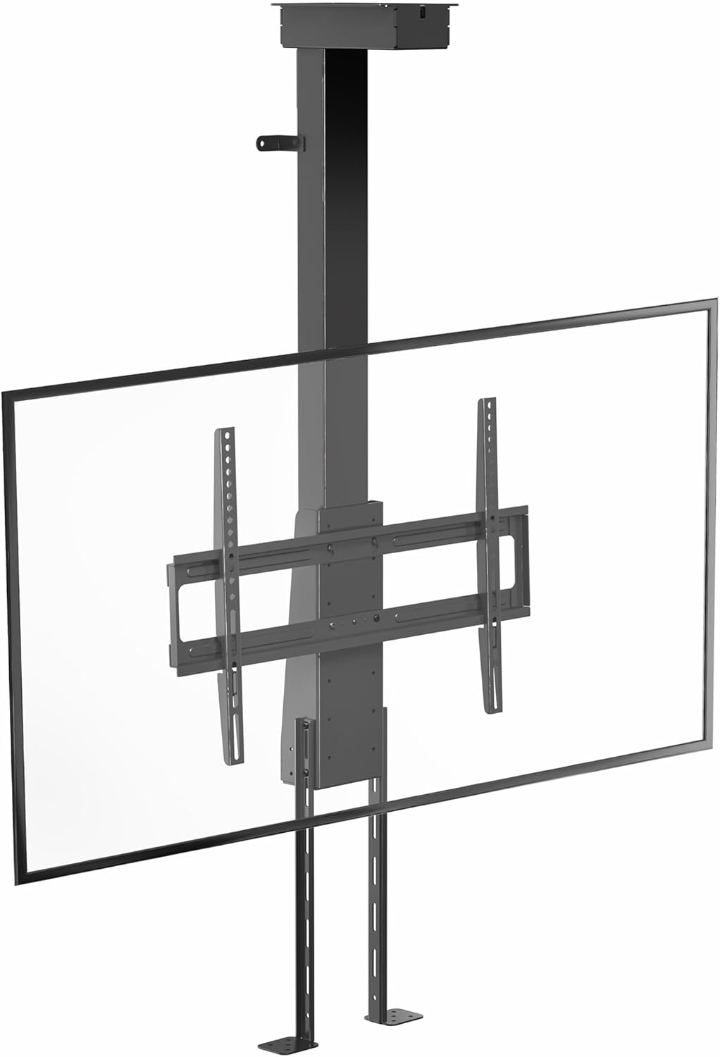 VIVO Motorized Drop Down Ceiling TV Mount for 43 to 88 in Screens