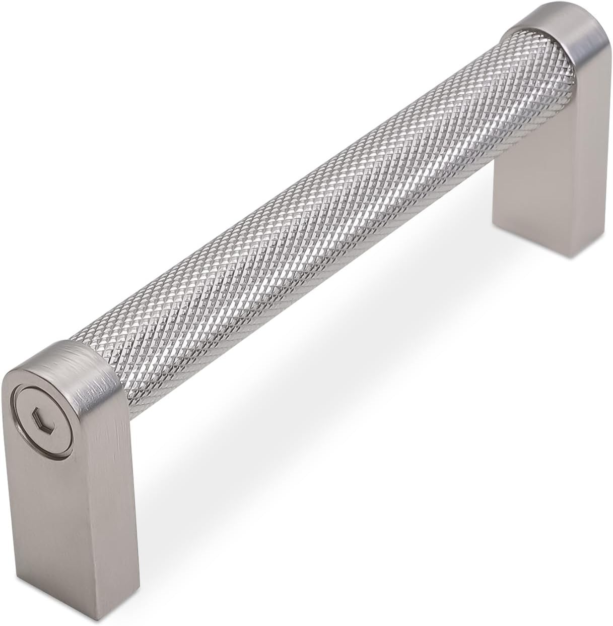 10 Pack 3-3/4 inch Brushed Satin Nickel Cabinet Handles for Home