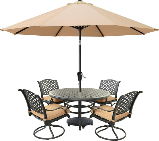 MASTERCANOPY 10ft Patio Umbrella for Outdoor Market Table