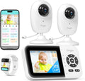 Smart Baby Monitor with 2 Cameras and Audio - Dual Mode Long Range