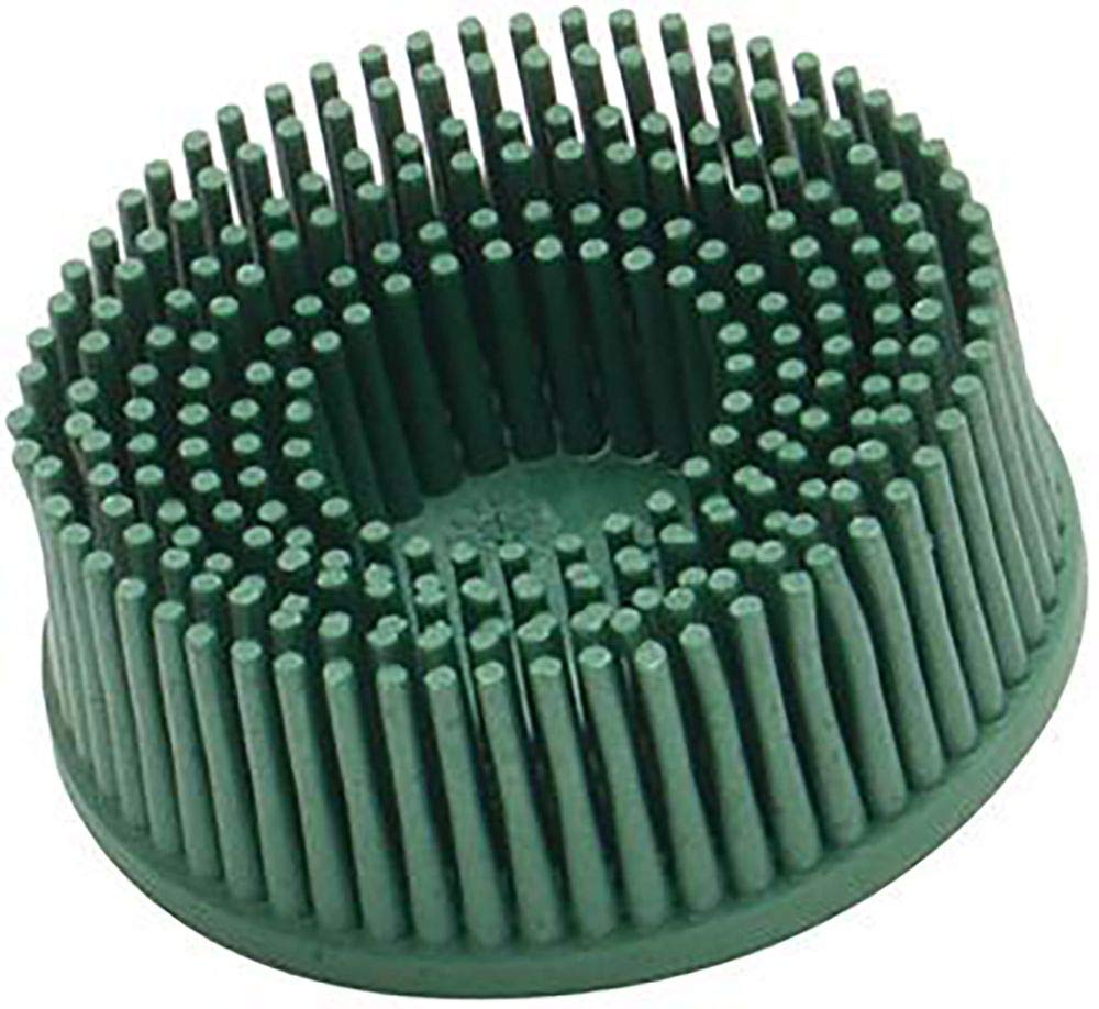 3M Roloc 2 in x 5/8 in Tapered Coarse Bristle Disc Pack of 10
