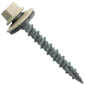 Metal ROOFING SCREWS 10 x 1-1/2 in Ivory Hex Head - Durable Color