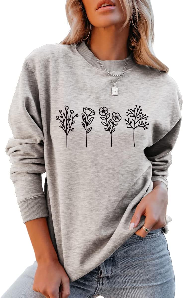 Vintage Floral Sweatshirt - Timeless Style