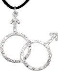 PRIDE Fashion Gender Symbols Pendant - Bold LGBTQ+ Sterling Silver