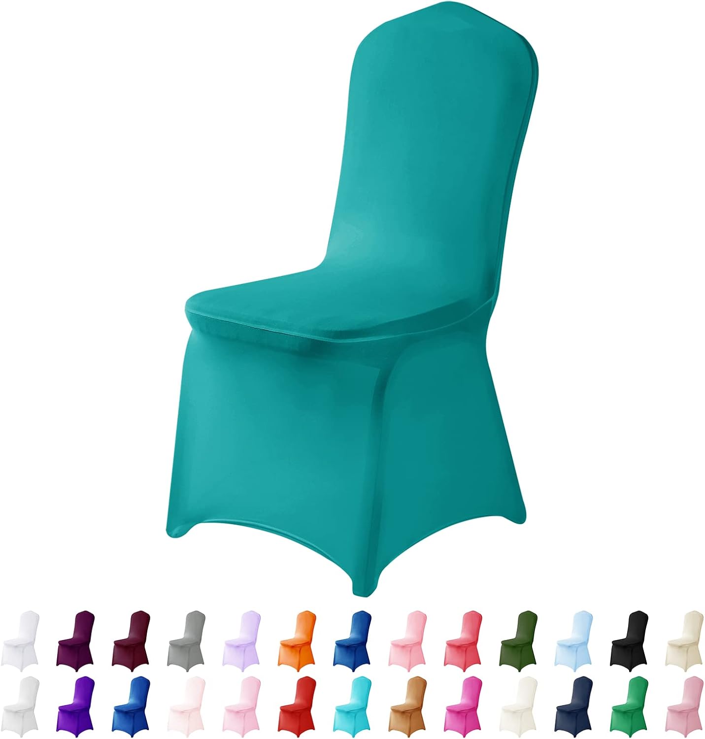 Spandex Chair Covers 12PCS Washable Protector for Events