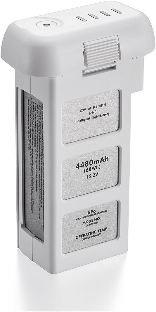 LORDONE Phantom 3 Battery for DJI Drones - 4480mAh Power