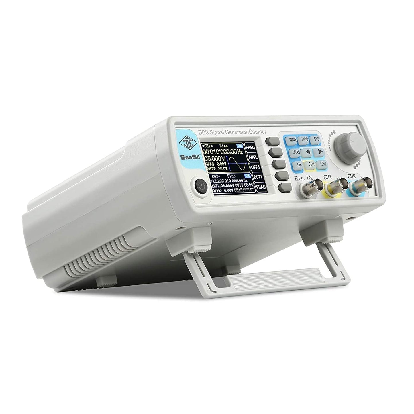 Professional Upgraded 15MHz DDS Signal Generator with LCD Display