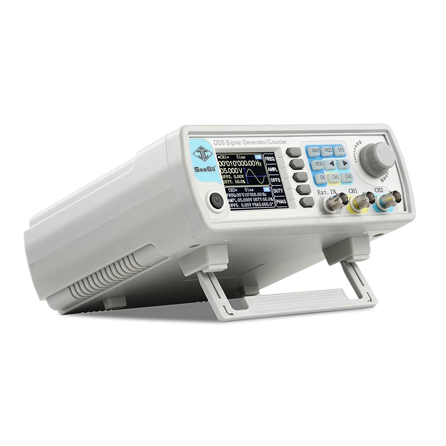 Professional Upgraded 15MHz DDS Signal Generator with LCD Display