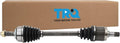 TRQ Front Left CV Axle Shaft Assembly Compatible with 2003-2011 Honda