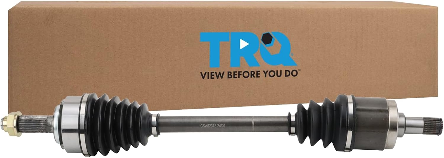 TRQ Front Left CV Axle Shaft Assembly for Honda Element 2003-2011