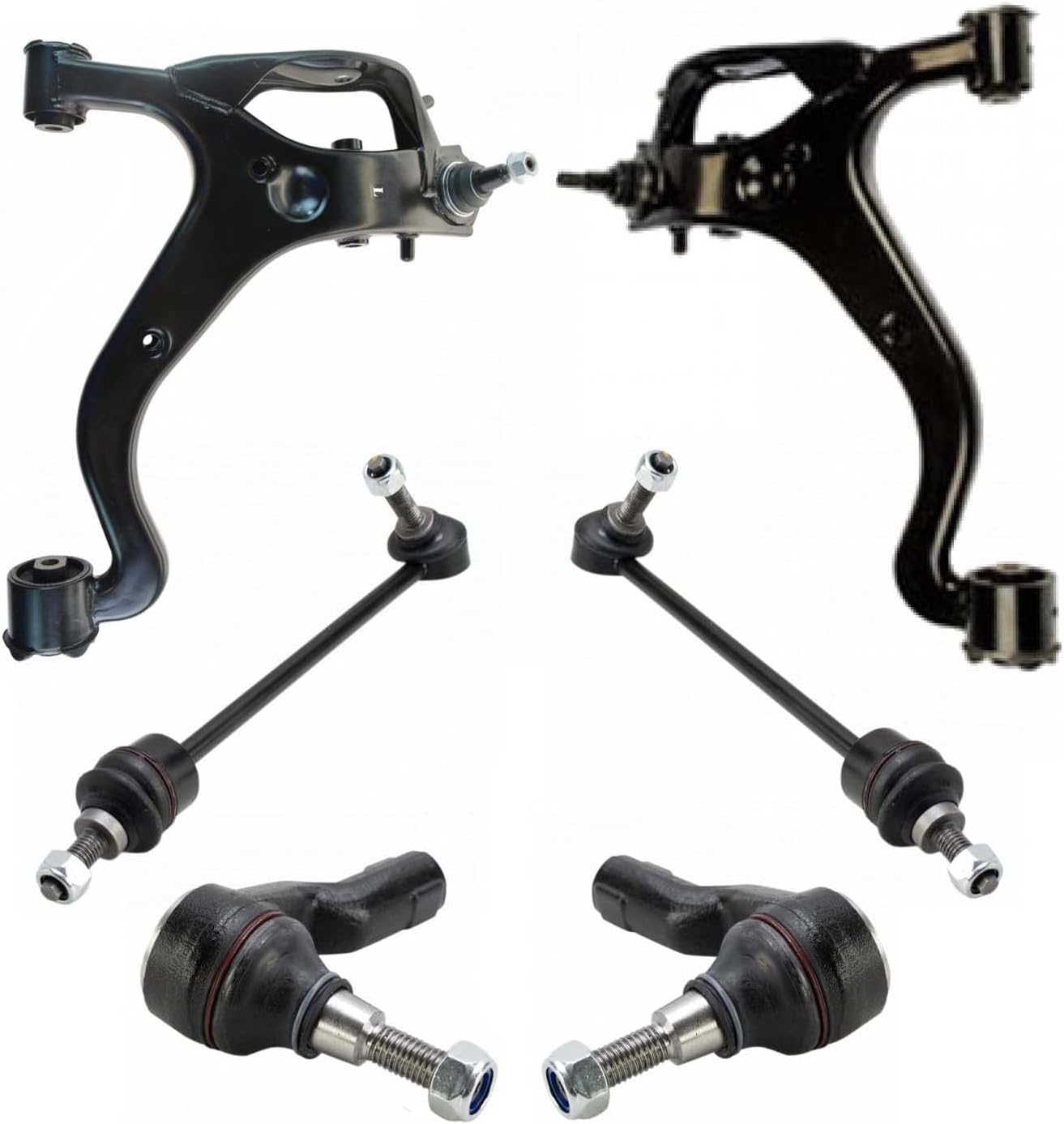 TRQ Front Steering & Suspension Kit for 2005-2009 Land Rover LR3