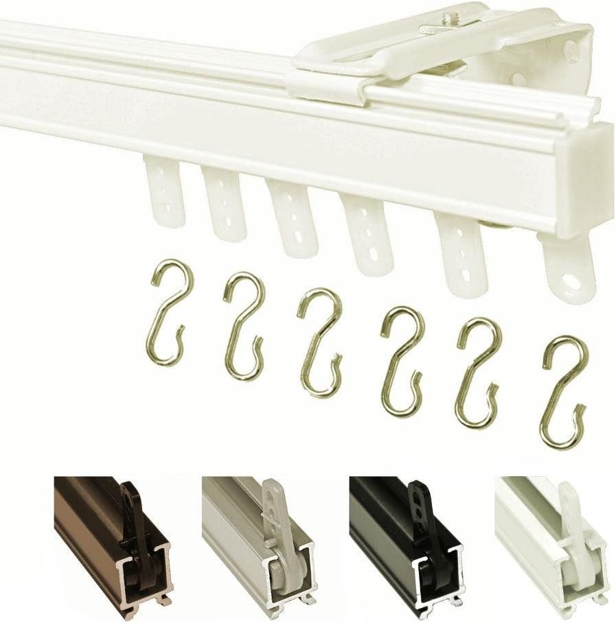 Effortless Curtain Installation: Kirsch 94003 Track Set