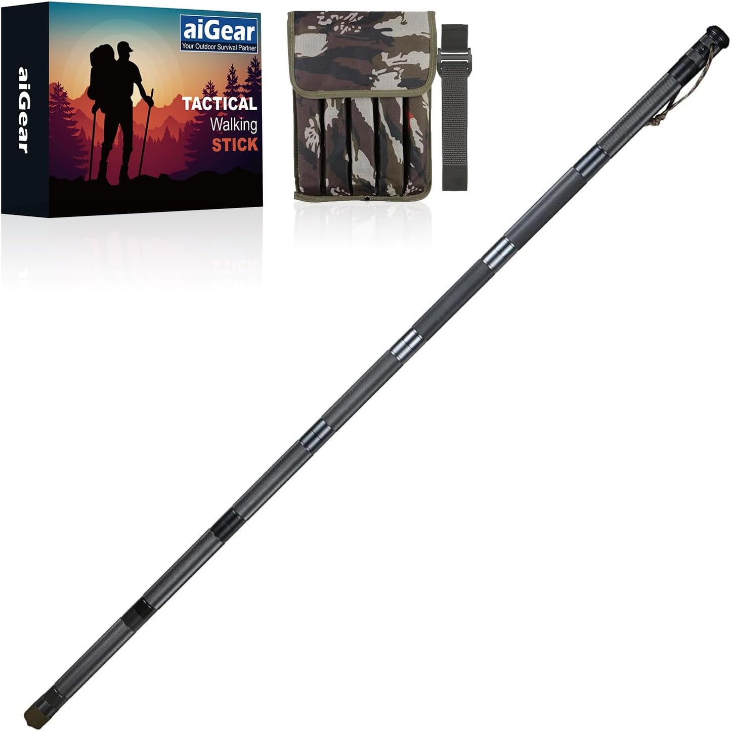 Survival Trekking Staff for Outdoor Adventures