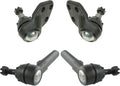 TRQ Front Steering & Suspension Kit Ball Joint Tie Rod - Direct Fit OE
