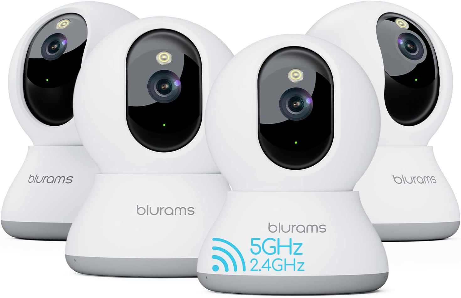 blurams Indoor Security Cameras 2K with 360 Coverage and Alerts