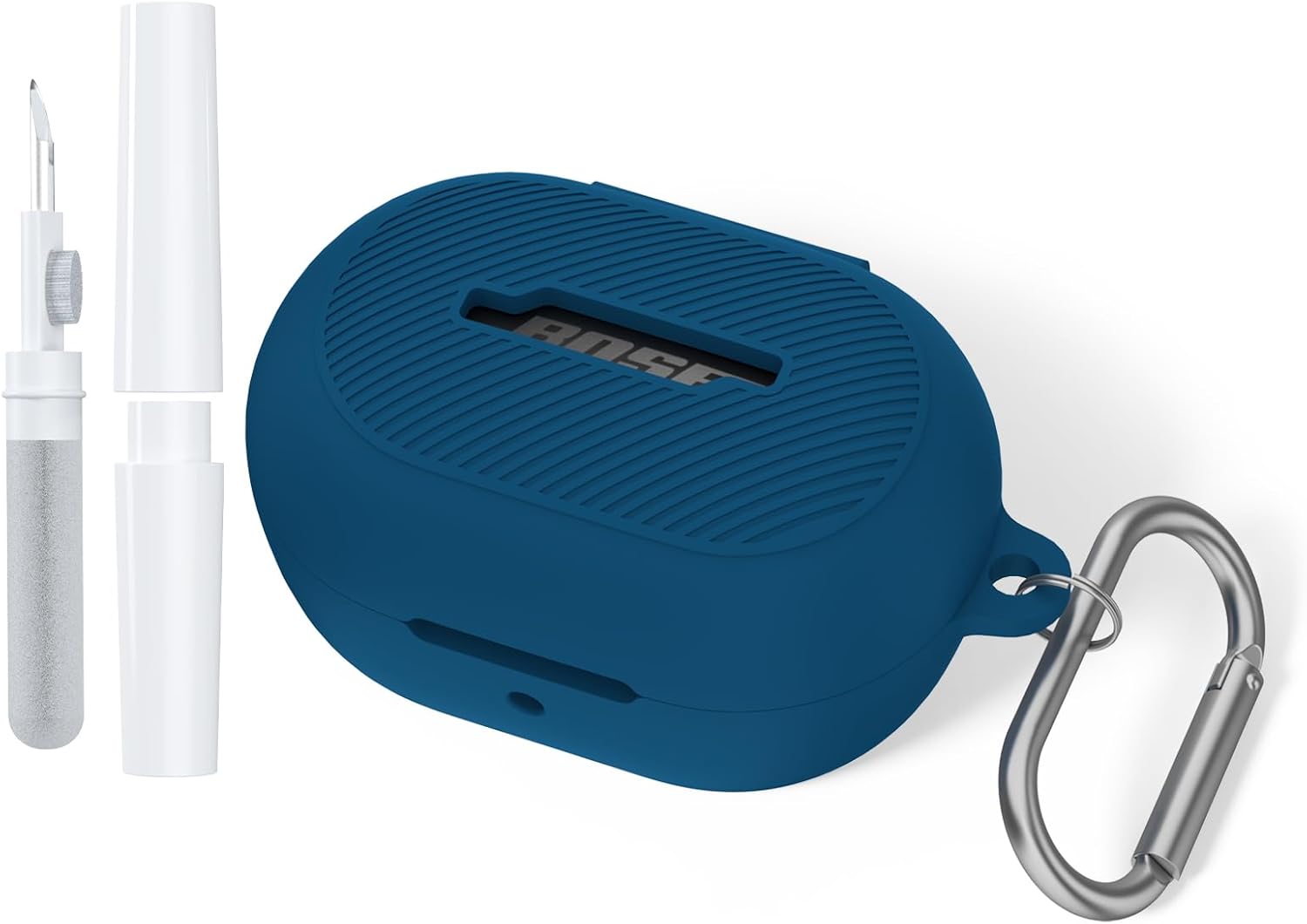 Shockproof Silicone Case for Bose Earbuds - Midnight Blue