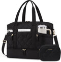Travel Duffle Bag Weekender with Shoe Compartment - Lightweight 40L