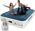 Queen Air Mattress with Built-in Pump for Comfort and Stability