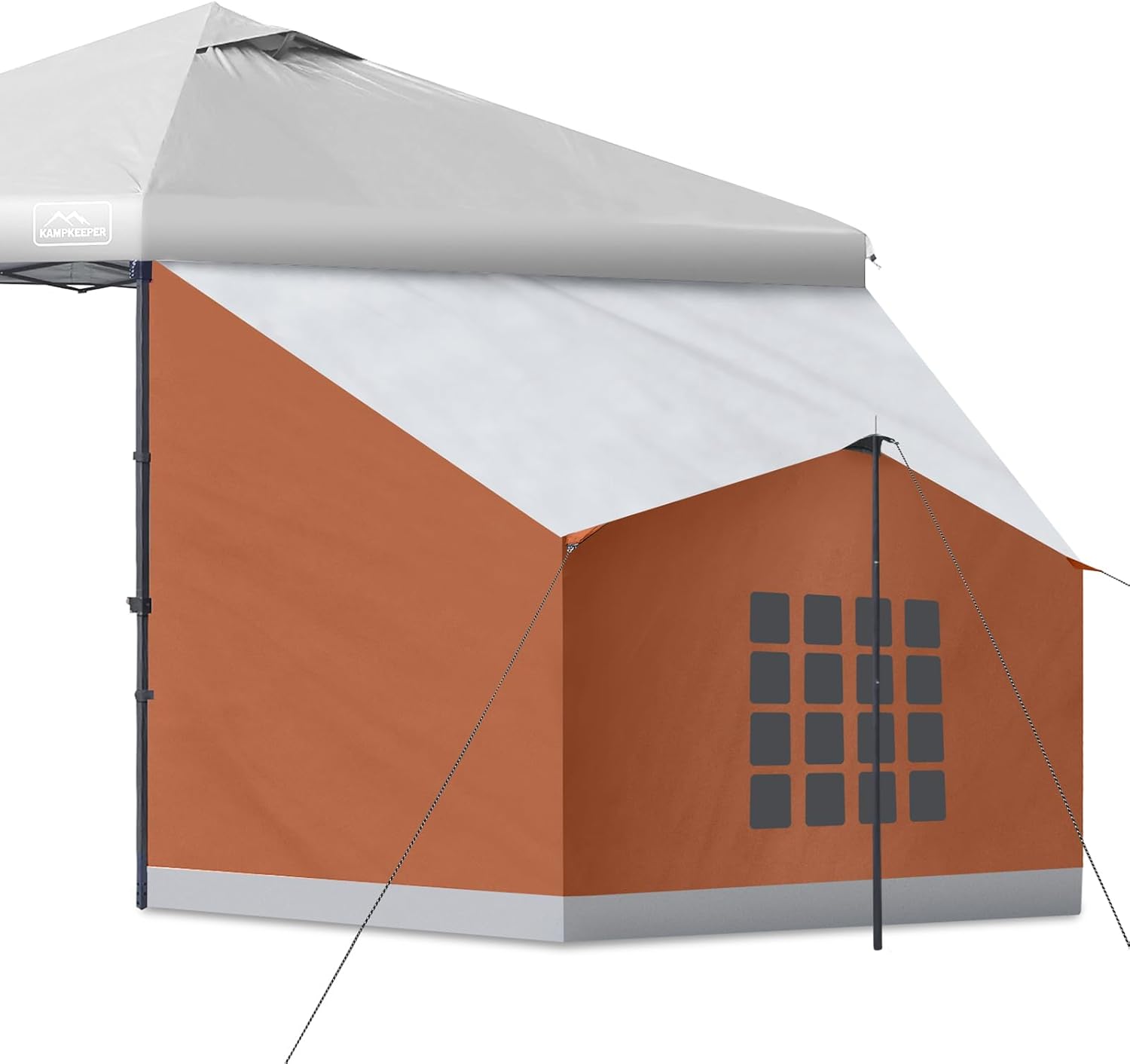 KAMPKEEPER Side Tent for 10ft x 10ft Canopy - Easy Setup