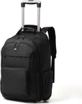 Rolling Backpack for Laptop 15.6 in - Waterproof Travel Bag