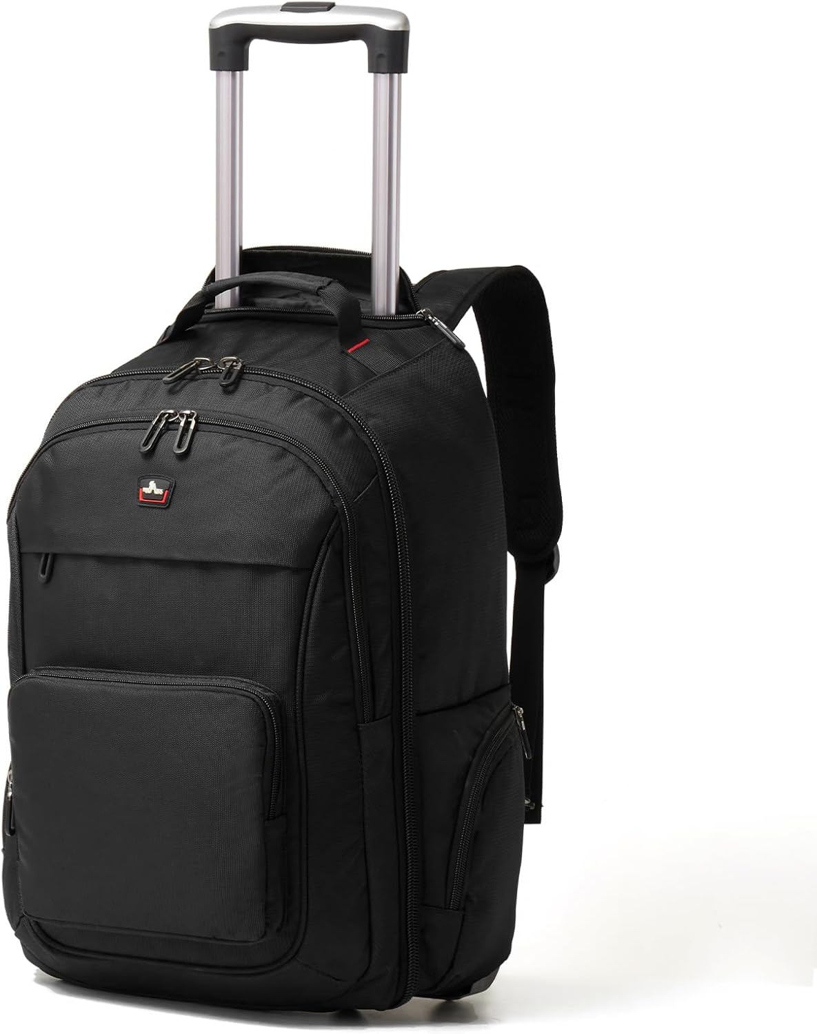 Rolling Backpack for Laptop 15.6 inch - Waterproof Travel Bag