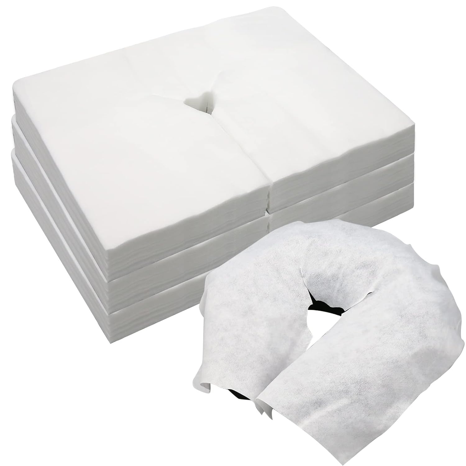 300PCS Ultra Soft Disposable Face Cradle Covers for Massage Tables