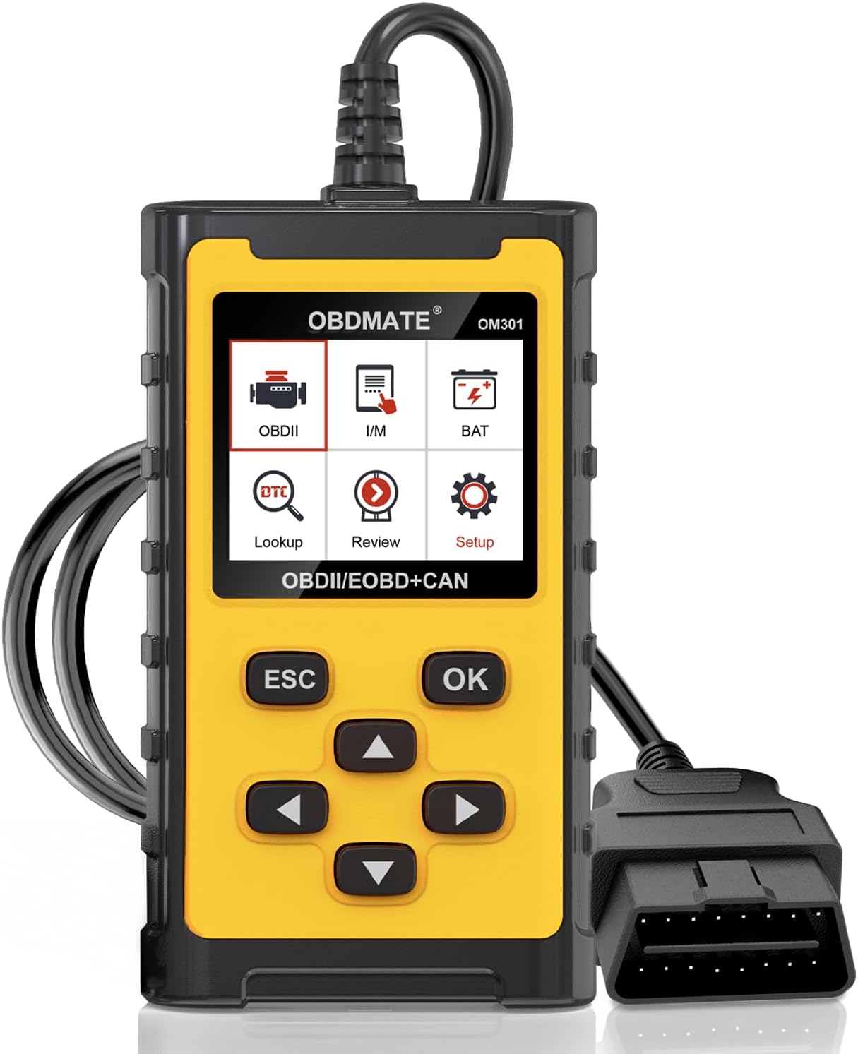 Car Scanner OBDII Diagnostic Tool with Wireless Printing and Live Data