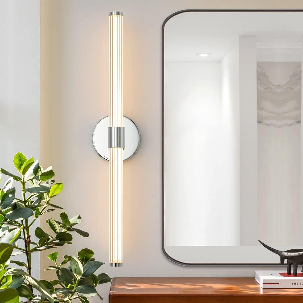 Modern Bathroom Vanity Lights with Dimmable LED Brightness