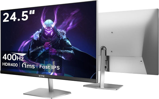 KTC 24.5 400Hz Gaming Monitor | Fast 1ms IPS | HDR 400 | FHD 1080P | VESA 360Hz