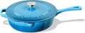 Cuisinart 12-Inch Cast Iron Chicken Fryer with Lid - Even Heat, Oven