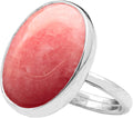 Natural Amazonite Crystal Ring 925 Sterling Silver (Style CH6T)