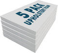 Foamma 5-Pack 2ft x 24ft x 72ft High-Density Upholstery Foam - Firm