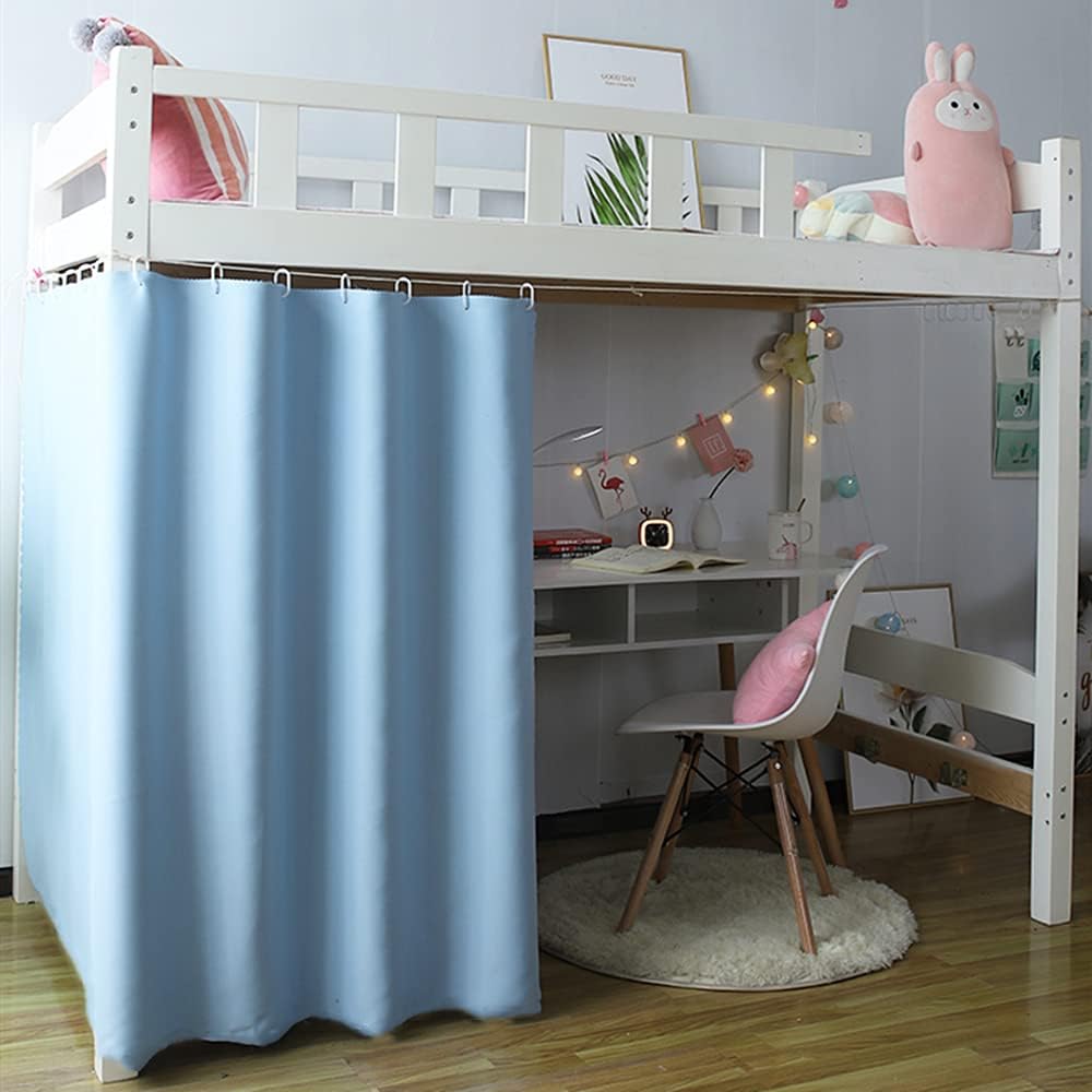 AiFish Blue Blackout Curtain - Privacy Room Divider