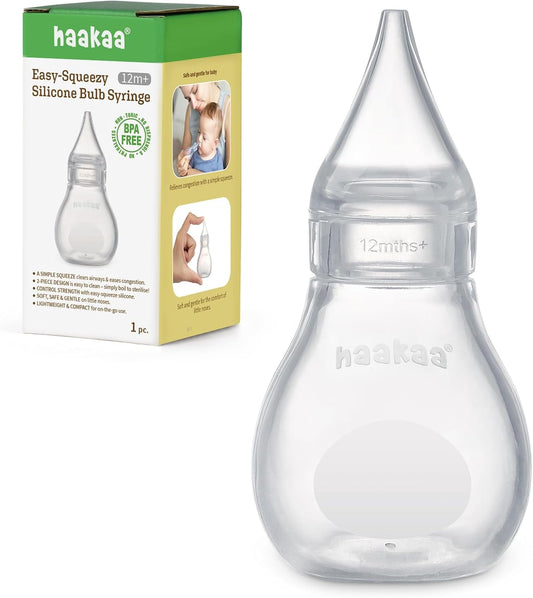 Haakaa Baby Nasal Aspirator | Gentle Suction Relief