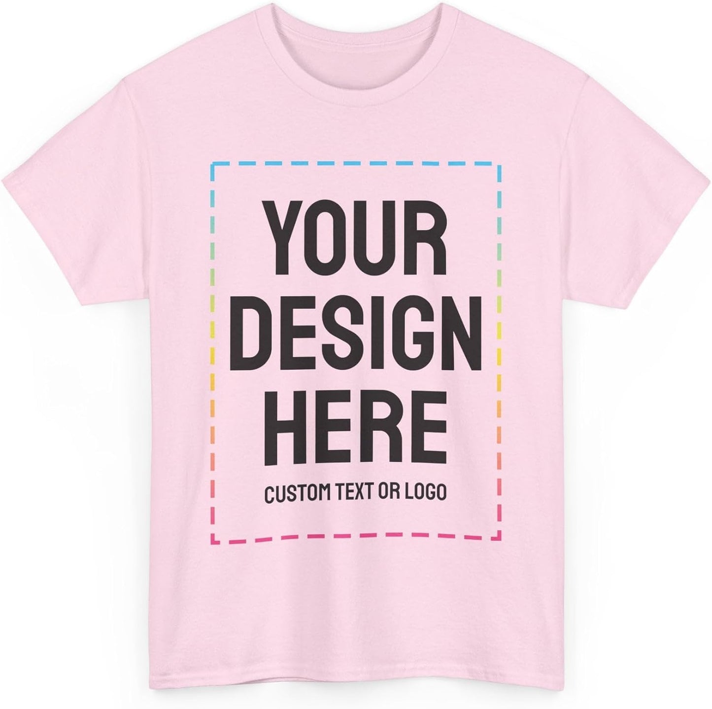 Custom T-Shirt Print for Men and Women - Design Your Own Tee