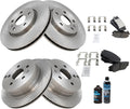 Front and Rear Brake Pad & Rotor Kit for 2010-17 Equinox - Complete