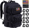 Black Tactical Backpack Military Molle Backpack - Rugged 40L Pack