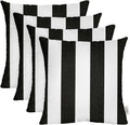 Sunbrella 20in Square Throw Pillows Set of 4 - Cabana Classic