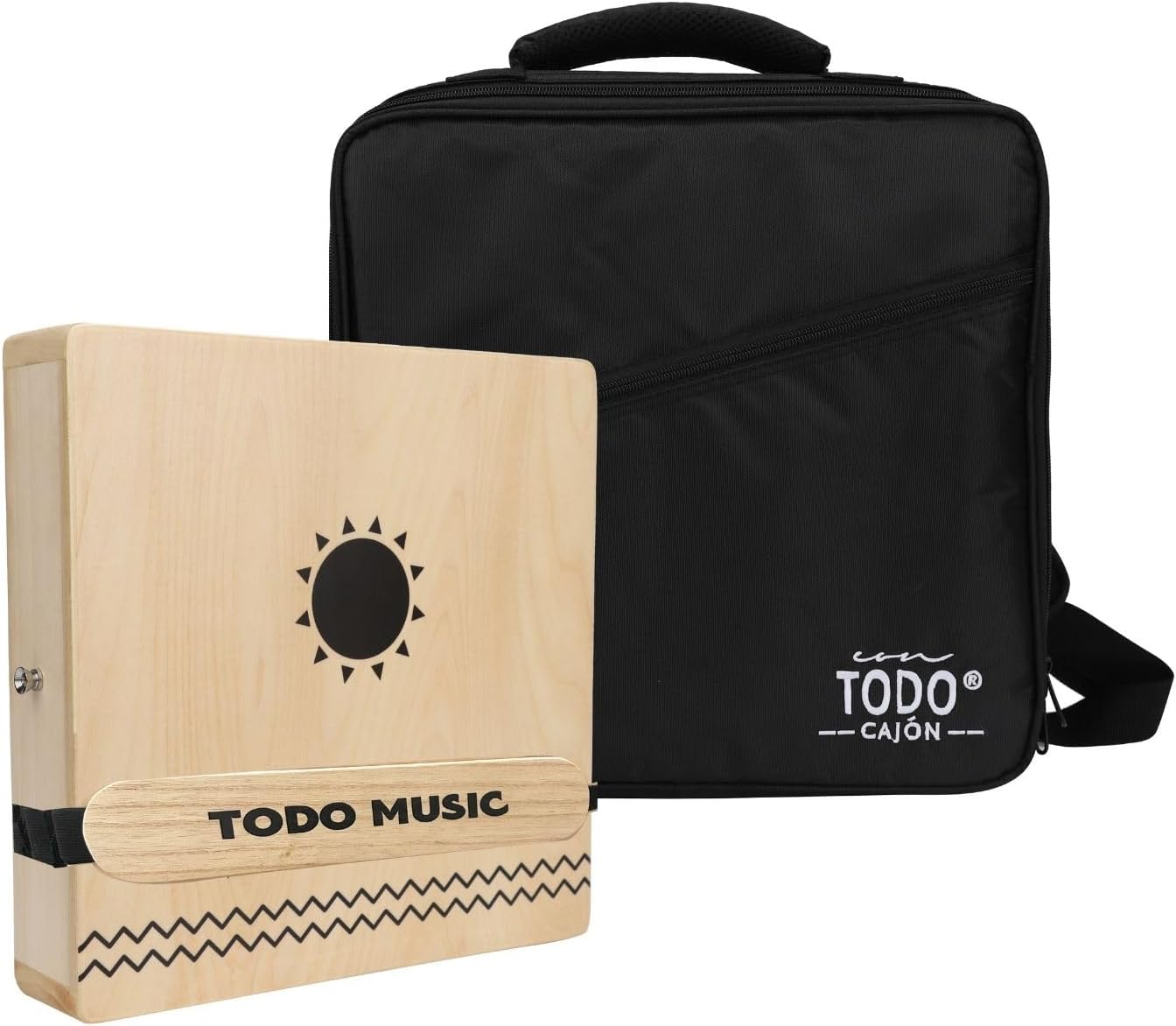 TODO The Nile Travel Cajon: 3-Tone Portable Cajon for All