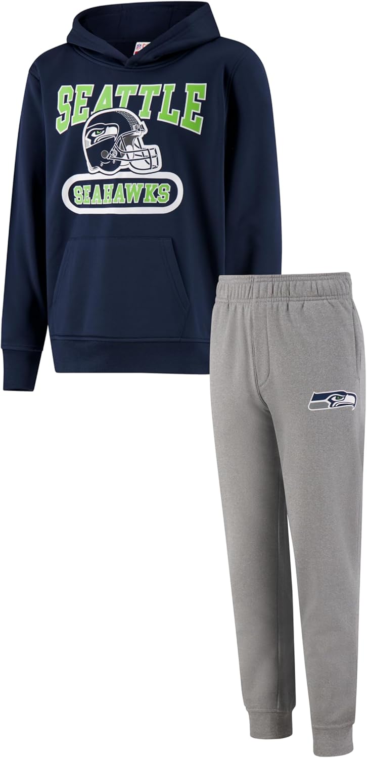Ultra Game Youth NFL Official Extra Soft Fleece Hoodie Sweatshirt