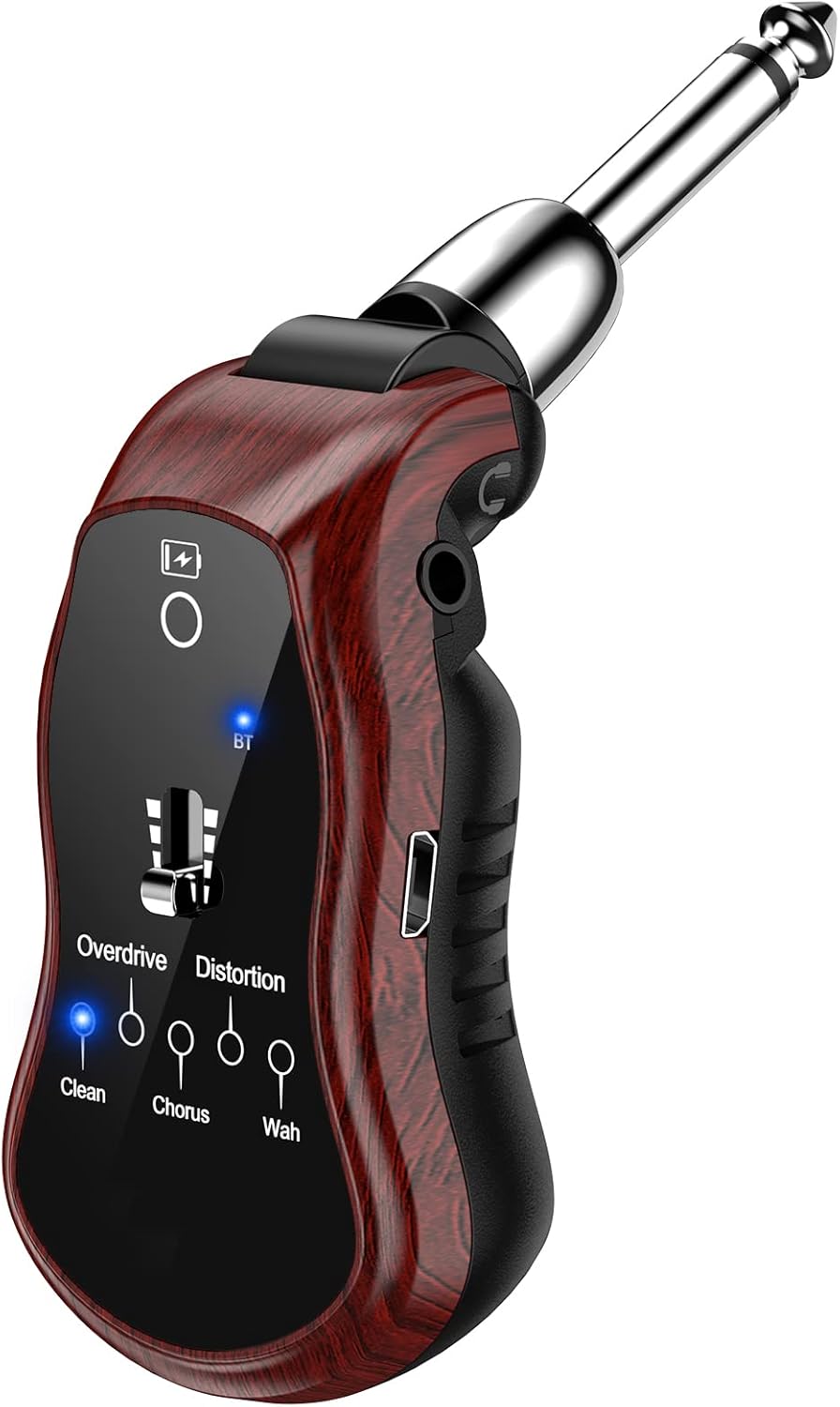 Portable Bluetooth Guitar Amp with 5 Effects