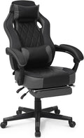 Ergonomic Gaming Chair with Footrest for Ultimate Comfort