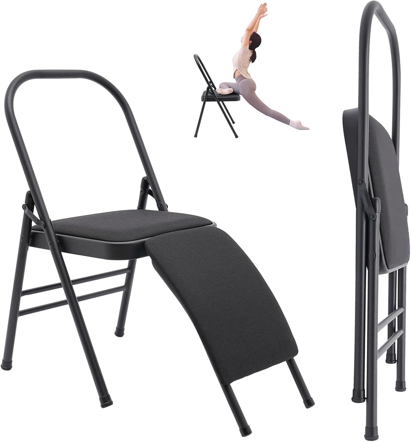 Foldable Yoga Chair for Balance & Flexibility by LYNICESHOP