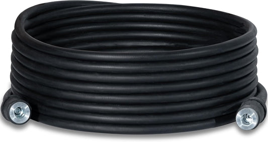 Highly Flexible Rubber Air Hose 26FT with Quick Connectors