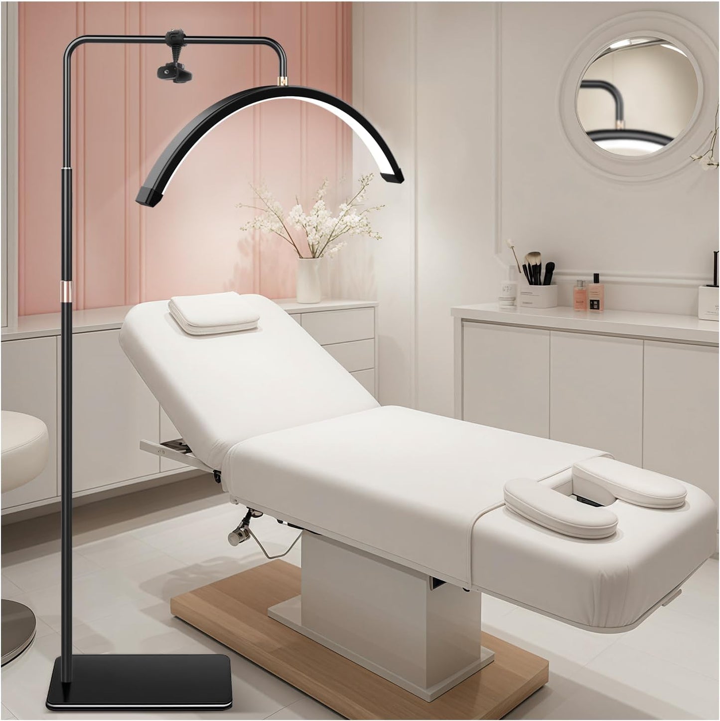 Lash Light for Eyelash Tech with Adjustable Brightness & Height