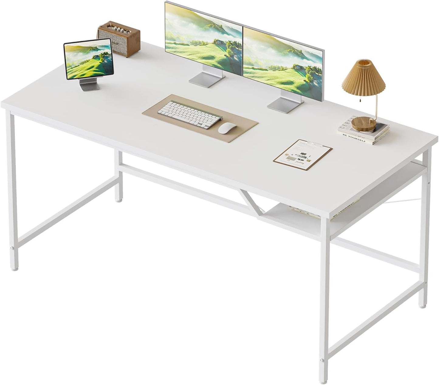 Mericonia Computer Desk 48 X 24 inch for Small Spaces