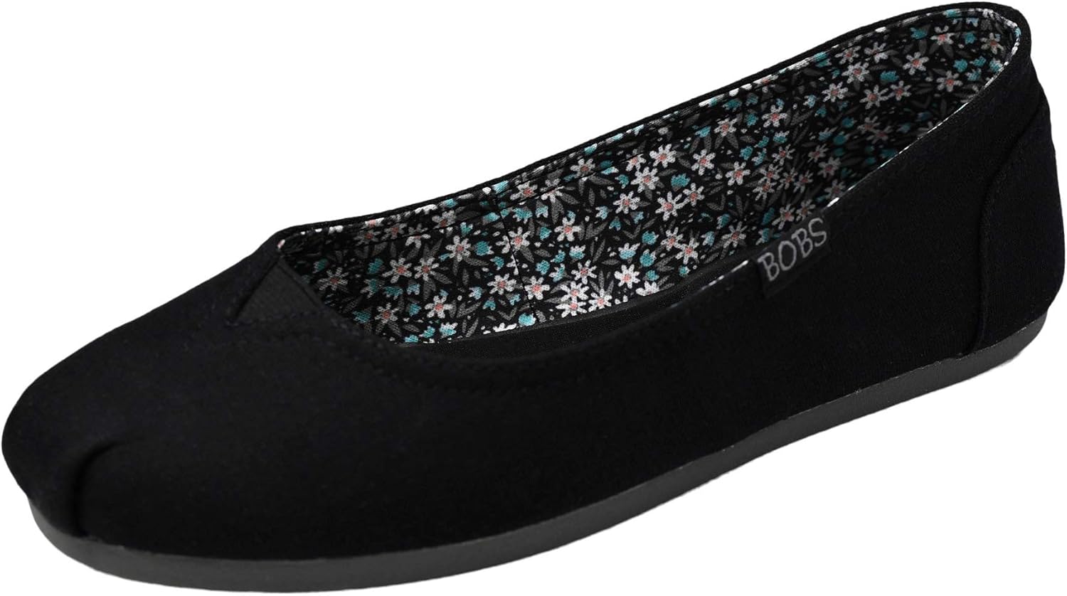 Skechers BOBS Women's Bobs Plush-Linen Back Ballet Flat Review